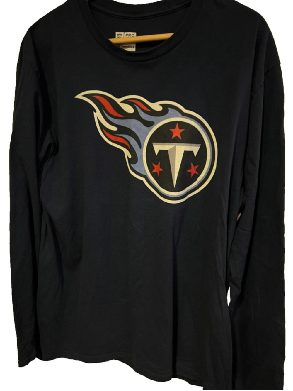 Tennessee Titans Blue Tee Fanatics Men's sz L Derrick Henry